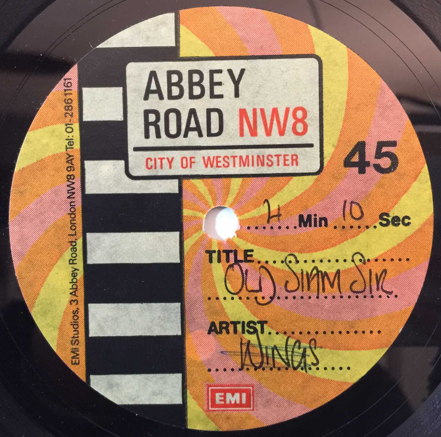 Lot 55 WINGS OLD SIAM SIR 7