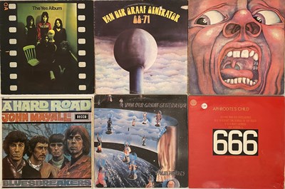 Lot 607 - CLASSIC/ PROG - ROCK LPs