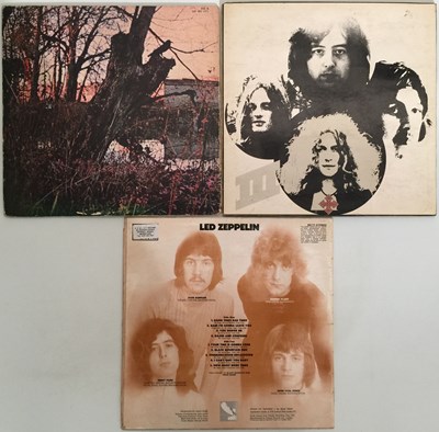 Lot 606 - LED ZEPPELIN/BLACK SABBATH - LPs (EARLY UK PRESSINGS)