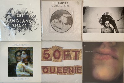 Lot 68 - PJ HARVEY  & RELATED - LP/12" COLLECTION