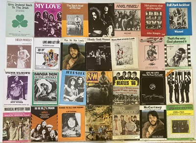 Lot 129 - SONGBOOKS AND SHEET MUSIC INC BEATLES.