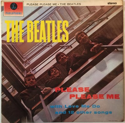 Lot 74 - THE BEATLES - PLEASE PLEASE ME LP (MID 1960s STEREO UK PRESSING - PCS 3042).