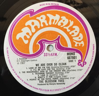 Lot 84 - BLOSSOM TOES - WE ARE EVER SO CLEAN LP (ORIGINAL UK MONO COPY - MARMALADE 607001)