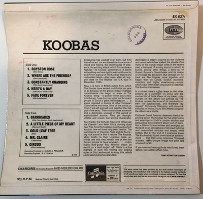 Lot 88 - KOOBAS - KOOBAS LP (ORIGINAL UK MONO COPY - COLUMBIA SX 6271)