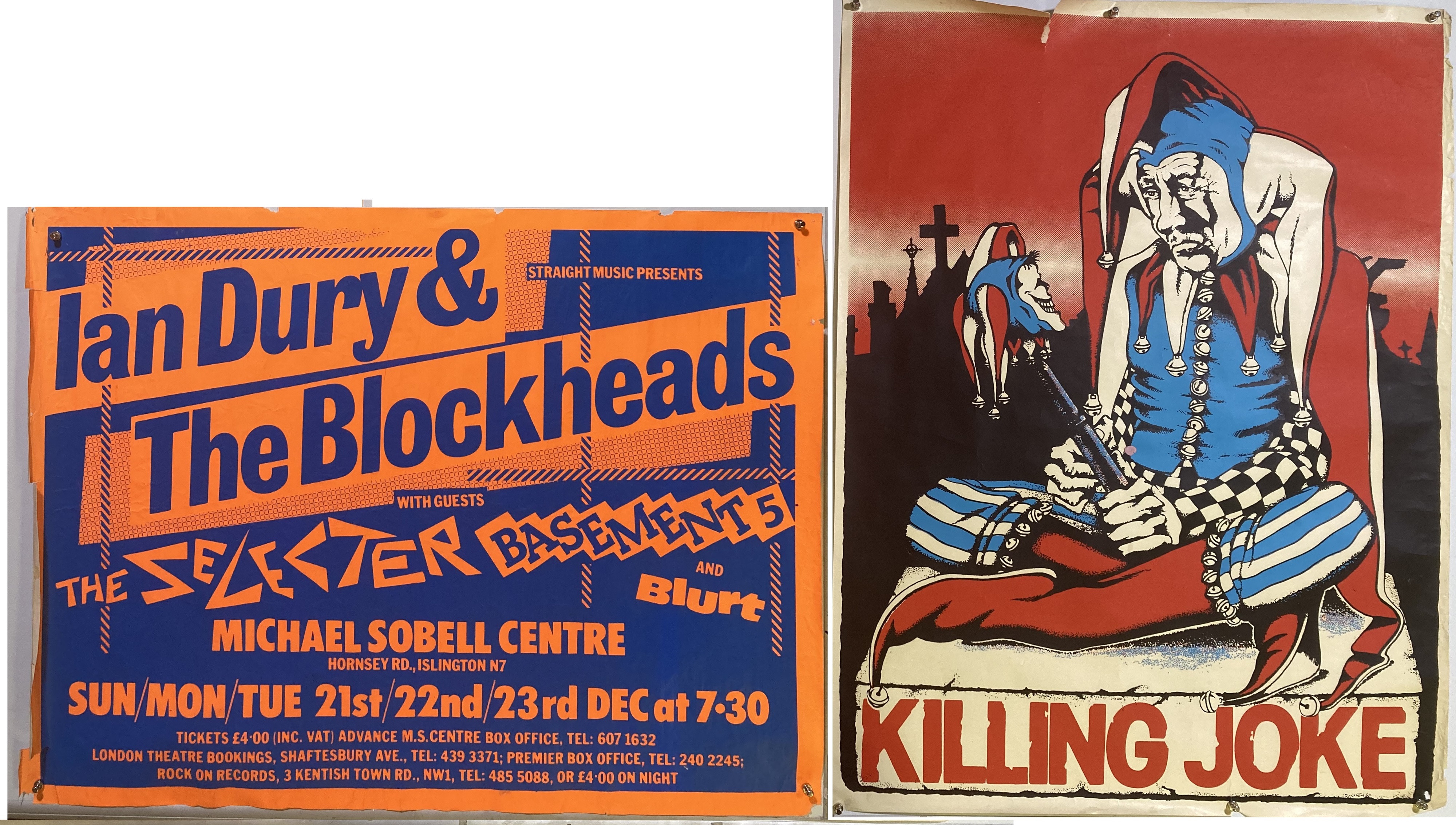 Punk Sign Post Lot 315 - PUNK / POST PUNK POSTERS.