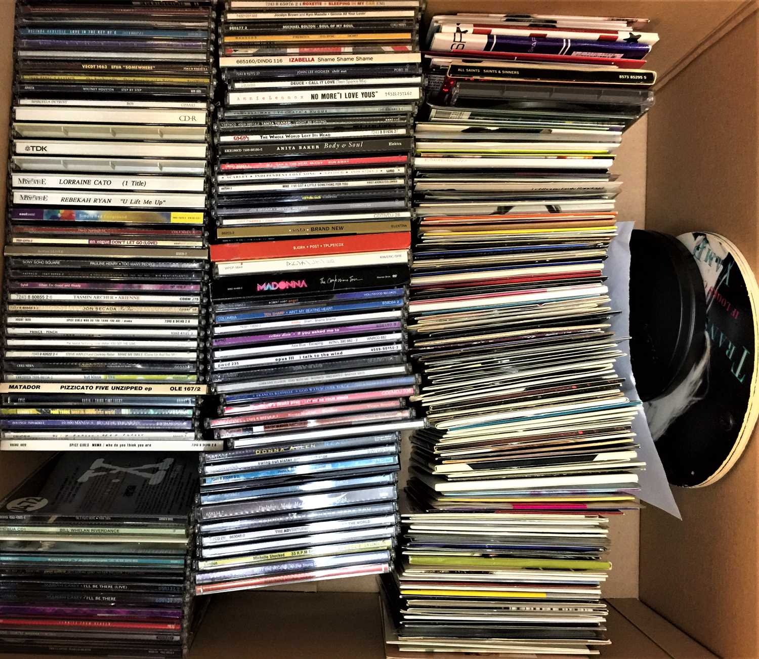 Lot 1134 LARGE CD SINGLES COLLECTION