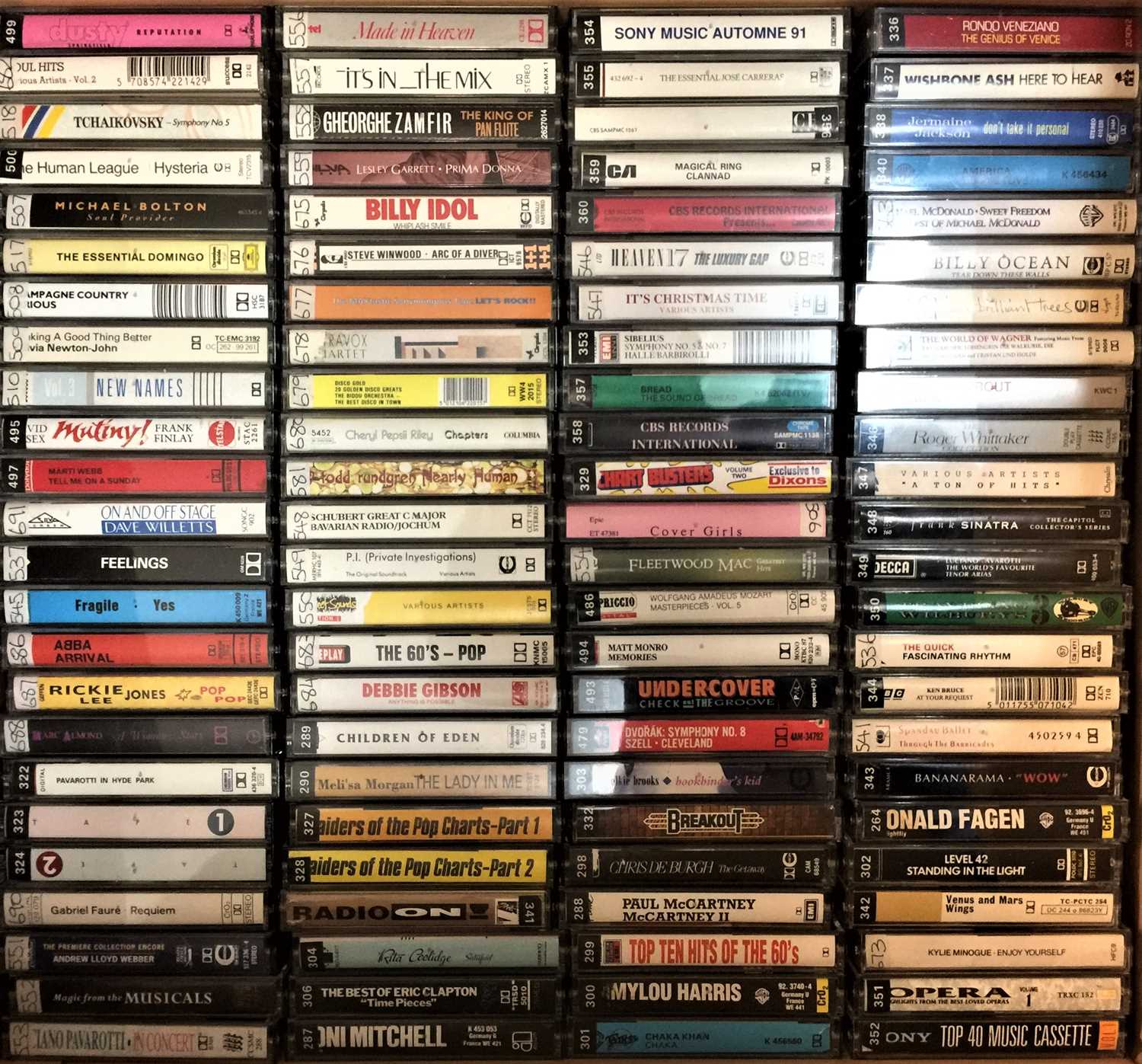 Lot 1135 - CASSETTES - LARGE COLLECTION