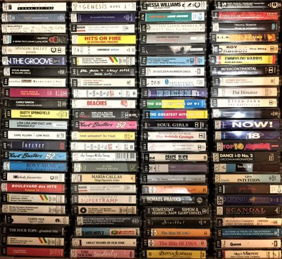 Lot 1135 - CASSETTES - LARGE COLLECTION