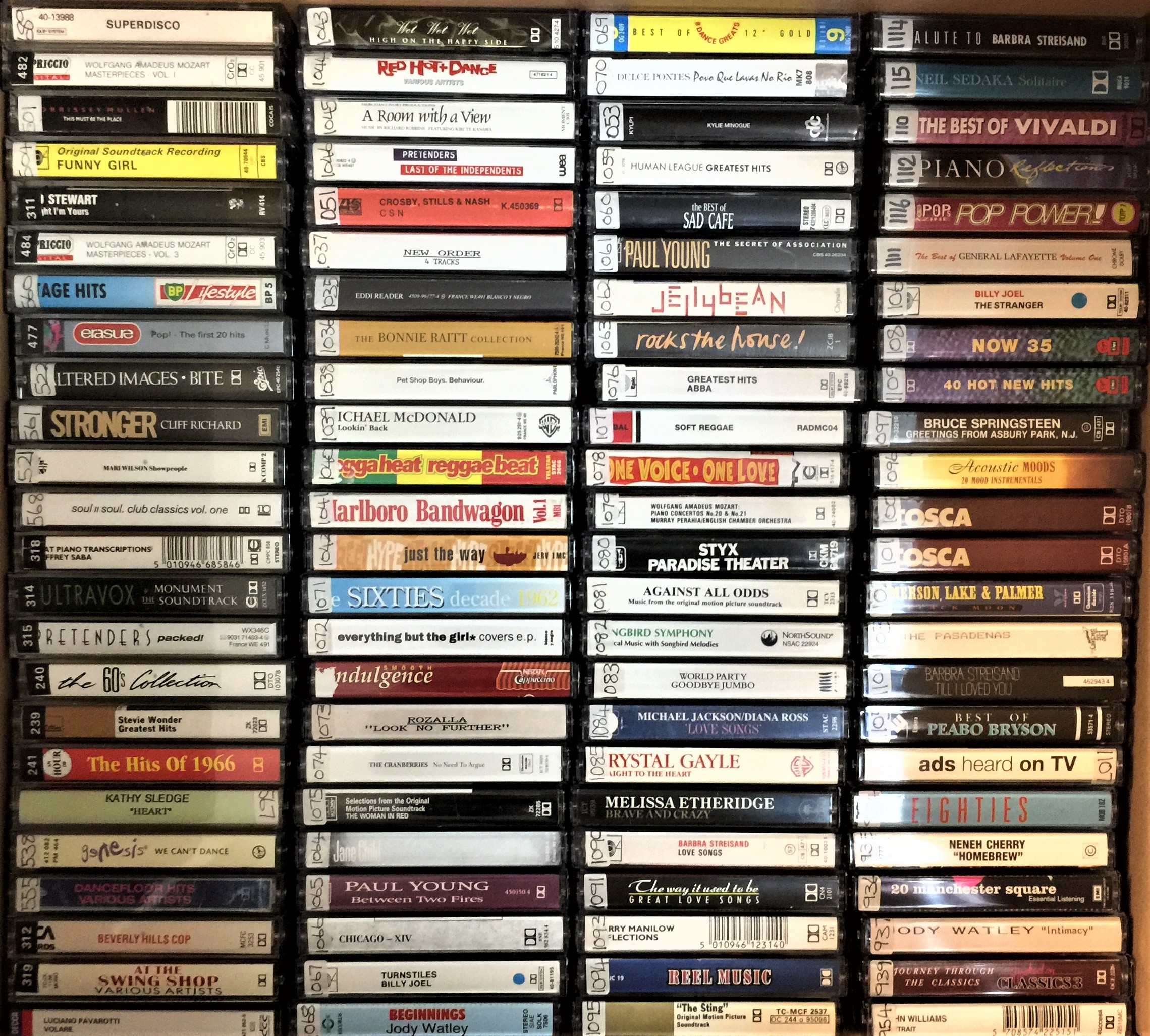 Lot 1135 - CASSETTES - LARGE COLLECTION