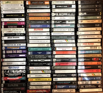 Lot 1135 - CASSETTES - LARGE COLLECTION