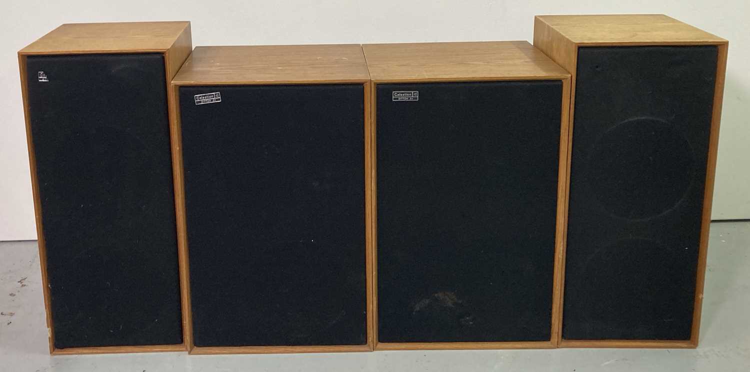 Lot 39 - CELESTION - TWO PAIRS OF DITTON SPEAKERS.