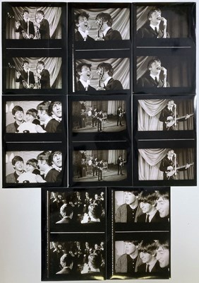 Lot 239 - ORIGINAL B/W 35MM FILM REELS CONTAINING "THE BEATLES COME TO TOWN" IN MANCHESTER 1963