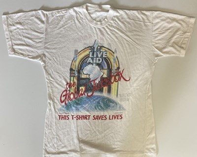 Lot 110 - LIVE AID / DAVID BOWIE CONCERT MEMORABILIA