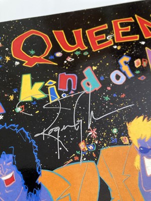 Lot 145 - QUEEN - A KIND OF MAGIC - FULLY SIGNED.