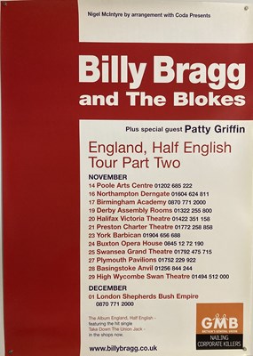 Lot 207 - BILLY BRAGG AND THE BLOKES POSTERS