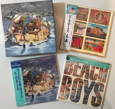 Lot 617 - THE BEACH BOYS - JAPANESE CD COLLECTION