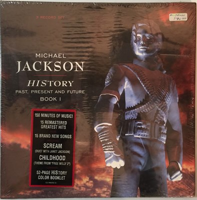 Lot 729 - MICHAEL JACKSON - HISTORY PAST PRESENT AND FUTURE BOOK 1 (3 LP BOX SET - E3 59000 S1)