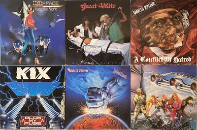 Lot 629 - METAL/ HEAVY ROCK - LPs