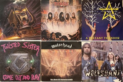 Lot 629 - METAL/ HEAVY ROCK - LPs