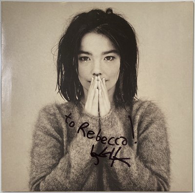 Lot 176 - BJORK SIGNED LP.