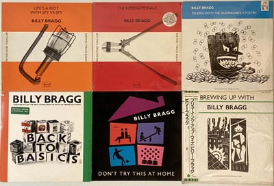 Lot 667 - BILLY BRAGG - LP/12"/7" COLLECTION