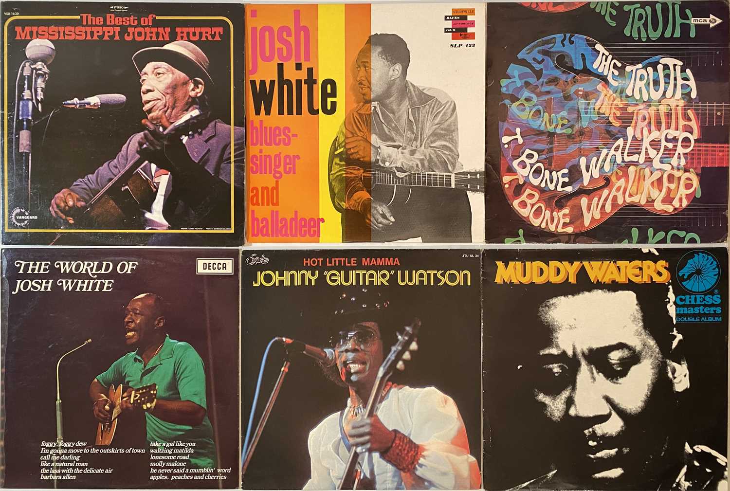 Lot 637 - BLUES - LP PACK