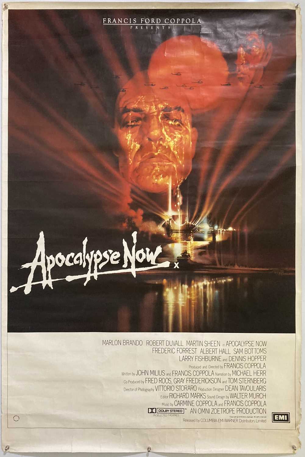 Lot 253 - APOCALYPSE NOW BILLBOARD POSTER.