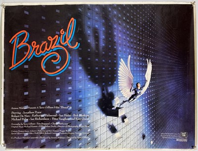 Lot 260 - BRAZIL UK QUAD POSTER.