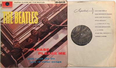 Lot 643 - THE BEATLES - PLEASE PLEASE ME LP (UK ORIGINAL BLACK/ GOLD MONO - PMC 1202)