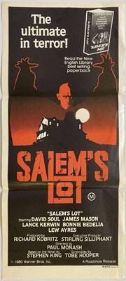 Lot 274 - ORIGINAL HORROR MOVIE POSTERS.