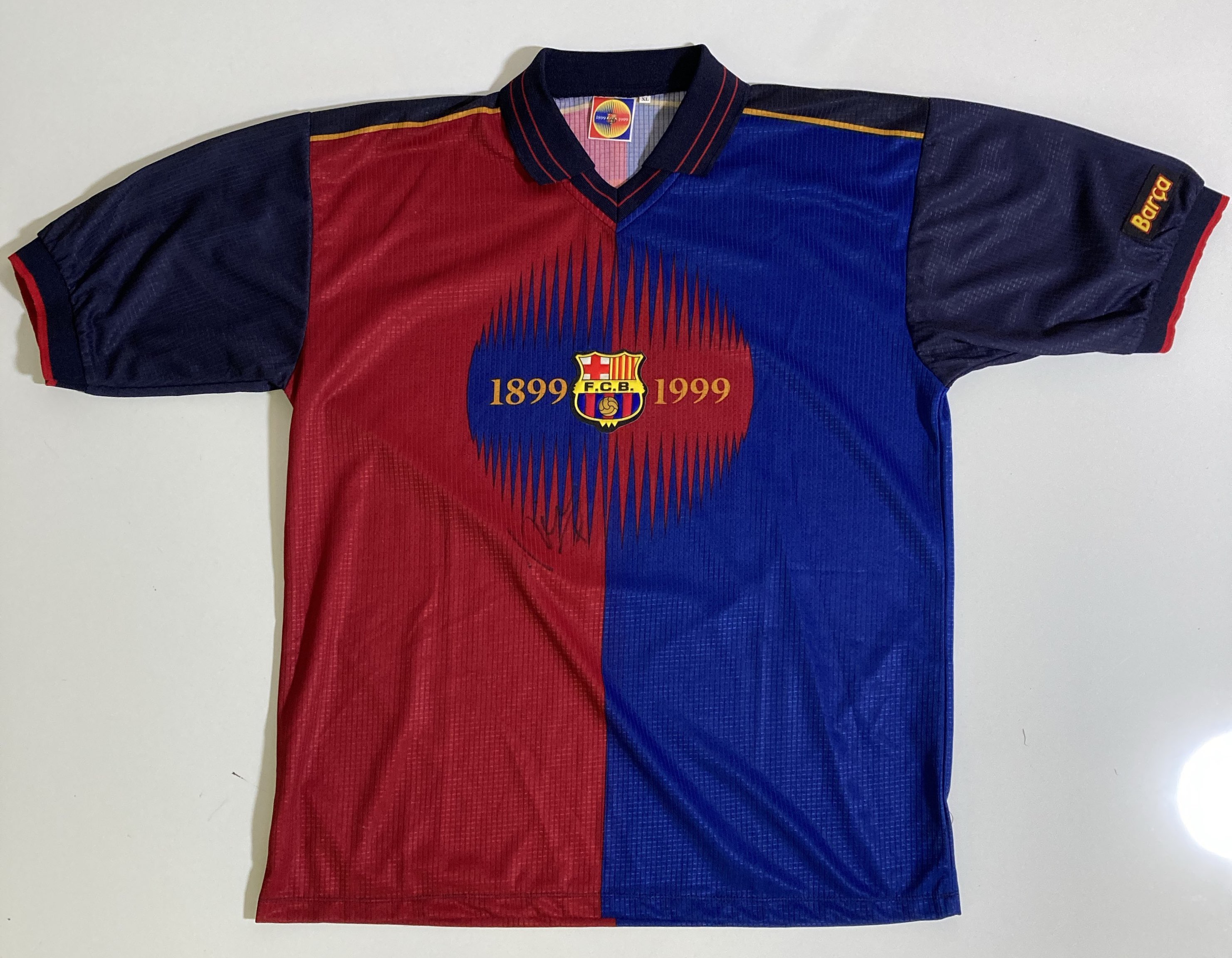 fc barcelona anniversary shirt