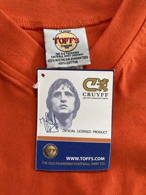 Lot 140 - JOHANN CRYUFF SIGNED ITEMS.