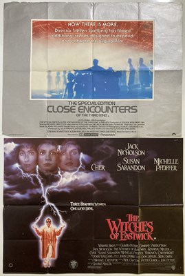 Lot 278 - CLASSIC 80S MOVIE UK QUAD POSTERS.