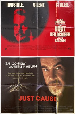 Lot 279 - SEVEN ACTION MOVIE UK QUAD POSTERS.