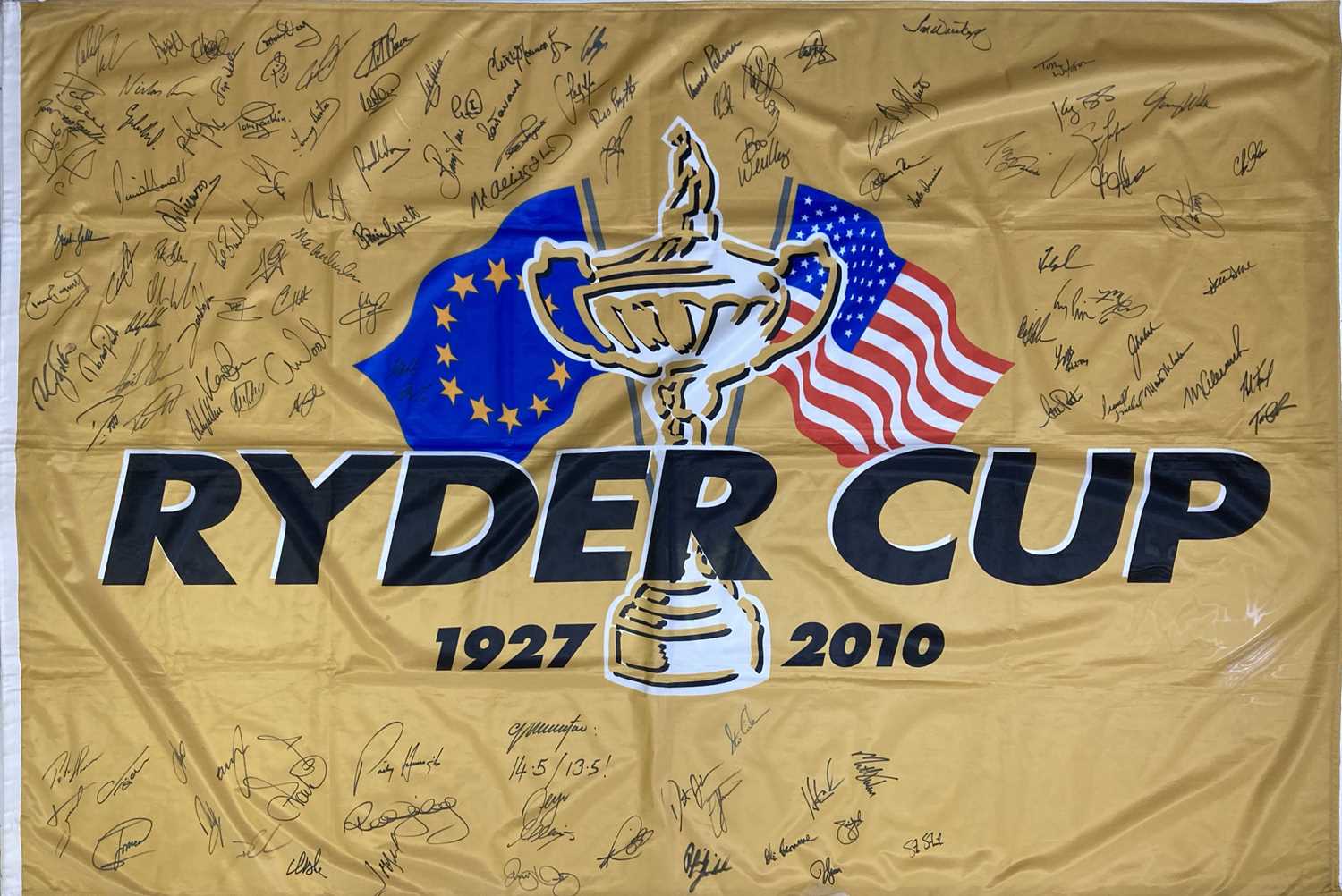 Lot 145 - 2010 RYDER CUP STARS - MULTIPLE SIGNED.