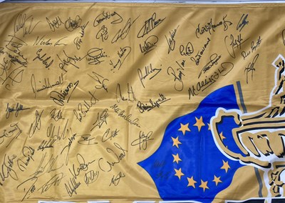 Lot 145 - 2010 RYDER CUP STARS - MULTIPLE SIGNED.