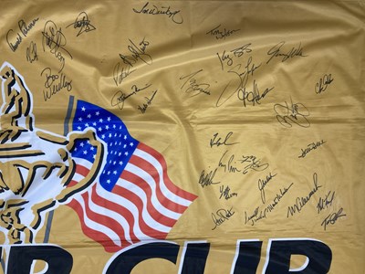 Lot 145 - 2010 RYDER CUP STARS - MULTIPLE SIGNED.