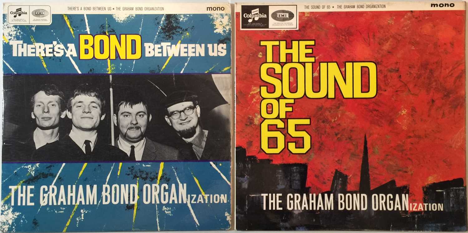 Lot 1 - THE GRAHAM BOND ORGANIZATION - ORIGINAL UK COLUMBIA LPs