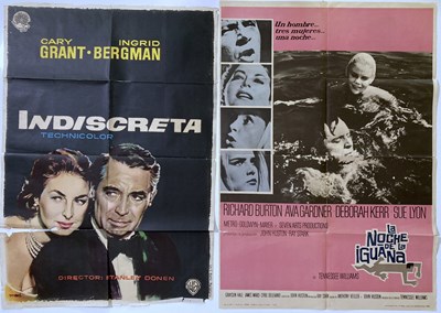 Lot 283 - VINTAGE/CLASSIC CINEMA MOVIE UK QUAD POSTERS (SPANISH VERSIONS).