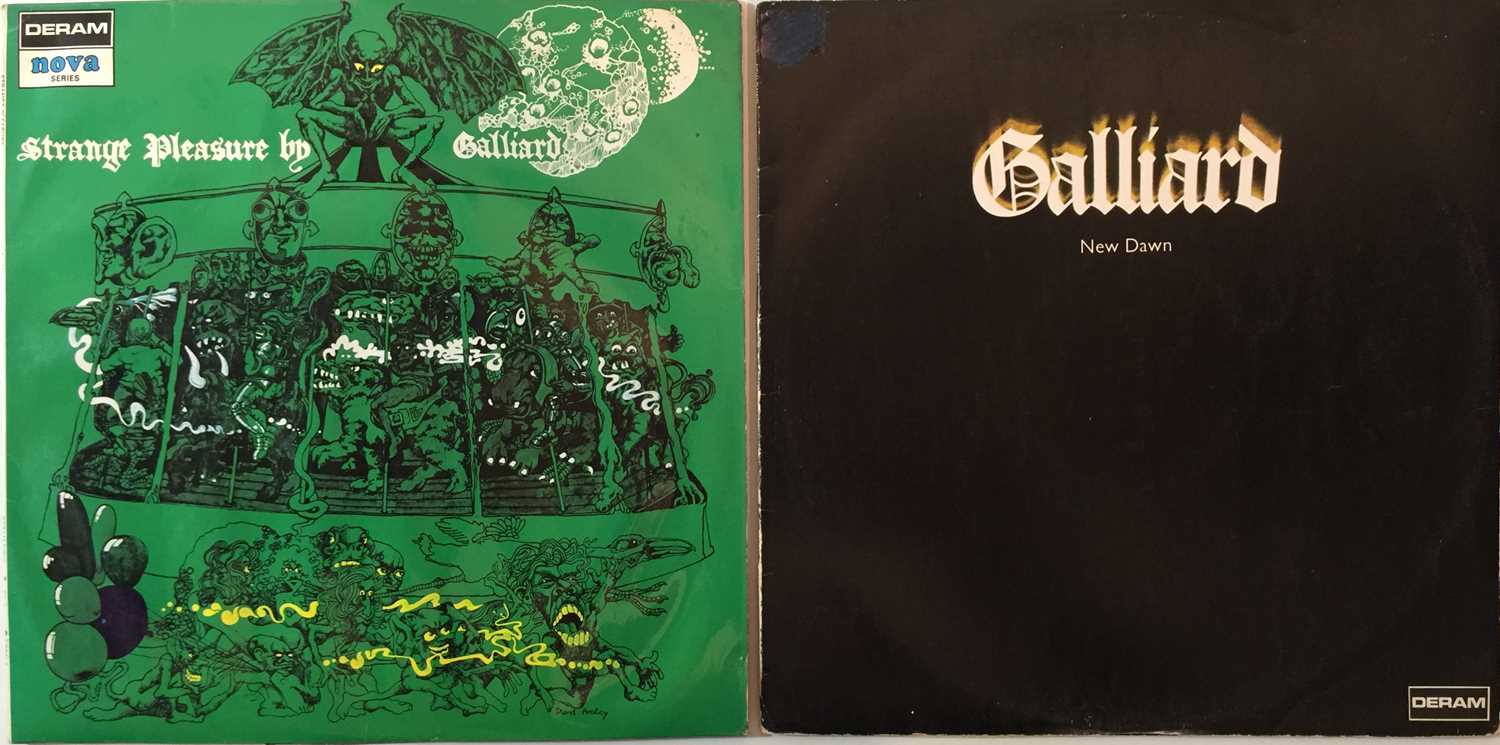 Lot 6 - GALLIARD - ORIGINAL UK DERAM LPs