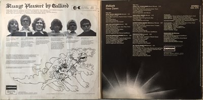 Lot 6 - GALLIARD - ORIGINAL UK DERAM LPs