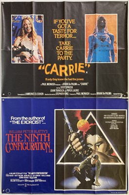 Lot 287 - EIGHT HORROR/SCI-FI MOVIE POSTERS.