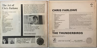 Lot 10 - CHRIS FARLOWE - ORIGINAL UK LPs