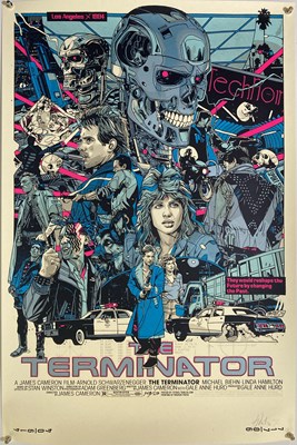 Lot 290 - "TYLER STOUT" TERMINATOR LIMITED EDITION PRINT.