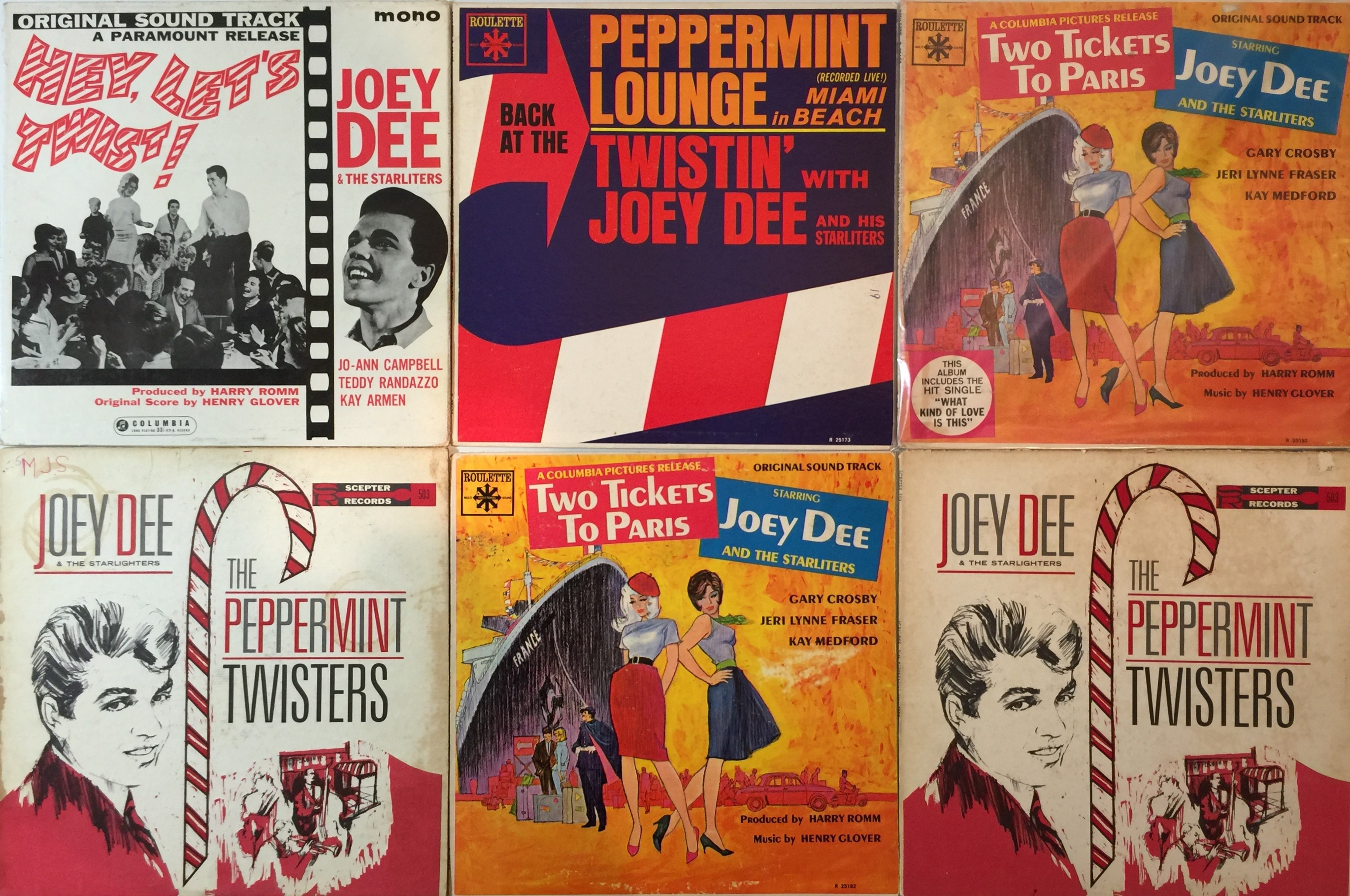 Lot 18 - JOEY DEE - LP COLLECTION