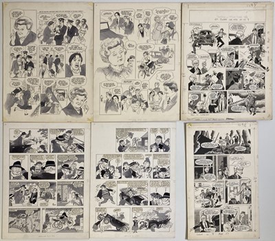 Lot 103 - COMIC BOOK STORYBOARDS - LOOK IN.