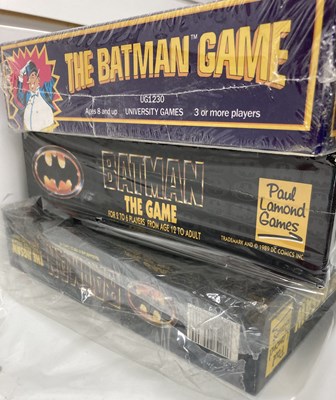 Lot 63 - ASSORTED BATMAN GAMES AND PUZZLES.
