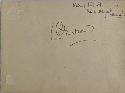 Lot 226 - JOHN GIELGUD / LAURENCE OLIVIER.