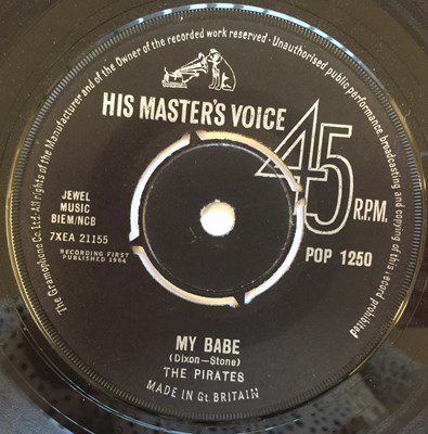 Lot 41 - THE PIRATES - MY BABE 7" (ORIGINAL UK COPY -HMV POP 1250)