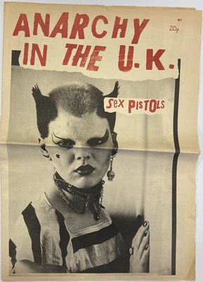 Lot 376 - SEX PISTOLS ANARCHY FANZINE